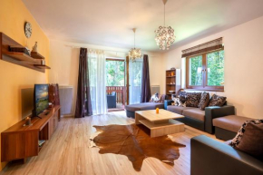 Apartmán Emilka Tále pri potoku, výhľad do lesa